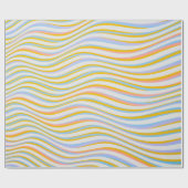 Groovy Swirl Geschenkpapier (Flach)
