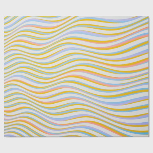 Groovy Swirl Geschenkpapier (Flach)