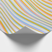 Groovy Swirl Geschenkpapier (Ecke)