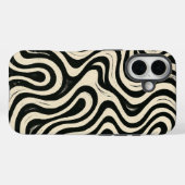 Groovy Swirl Handyhülle Case-Mate iPhone Hülle (Rückseite (Horizontal))