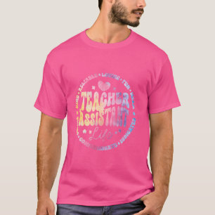 Groovy TA Lehrer Assistent Leben Lehrer Zurück zur T-Shirt