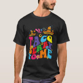 Groovy Taco Derby To Me Mexican Derby Day Cinco de T-Shirt (Vorderseite)