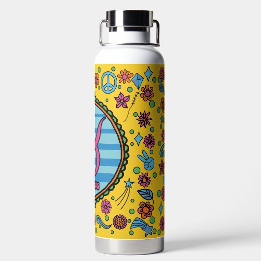 Groovy Taurus Custom Trinkflasche (Rückseite)