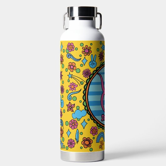 Groovy Taurus Custom Trinkflasche (Vorderseite)