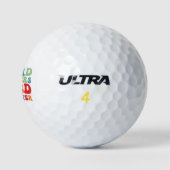 Groovy Teacher Build-Charakter Golfball (Logo)