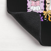 Groovy Teacher Halloween Trick oder lehren Geister Mousepad (Ecke)