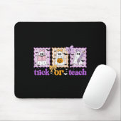 Groovy Teacher Halloween Trick oder lehren Geister Mousepad (Mit Mouse)