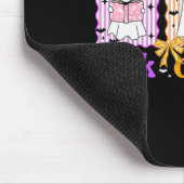 Groovy Teacher Halloween Trick Or Teach Ghost Men Mousepad (Ecke)