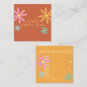 Groovy Terminkarte (Vorne/Hinten)