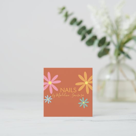 Groovy Terminkarte (Stehend Vorderseite)