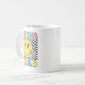Groovy Test Day Testing Squad Motivation Teacher S Kaffeetasse (Vorderseite Links)