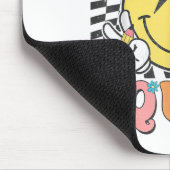 Groovy Test Day Testing Squad Motivation Teacher S Mousepad (Ecke)