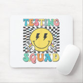 Groovy Test Day Testing Squad Motivation Teacher S Mousepad (Mit Mouse)