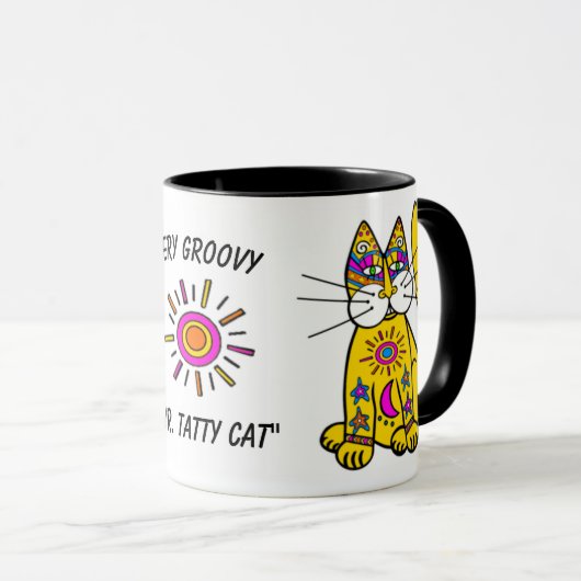 Groovy That Cat Tasse (VorderseiteRechts)