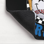 Groovy Third Grade Team Baseball Erster Schultag Mousepad (Ecke)