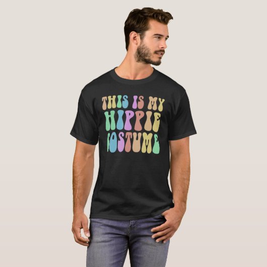 Groovy This is my HIPPIE Costume Hipster 1 T-Shirt (Vorne ganz)