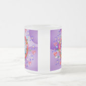 GROOVY TIMZ COFFEE MUGS - BLUME POWER DESIGNS MATTGLASTASSE (Mittel)