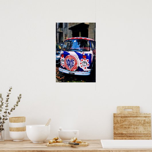 GROOVY TIMZ LIEBE VAN POSTER - RETRO POSTERS (Küche)