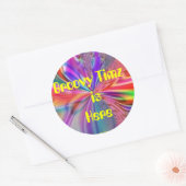 GROOVY TIMZ STICKERS - PSYCHEDELISCHES ARTWORT - F (Umschlag)