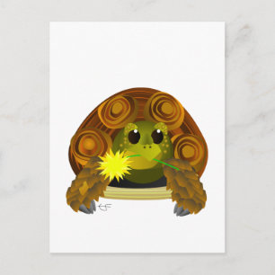 Groovy Tortoise Postkarte