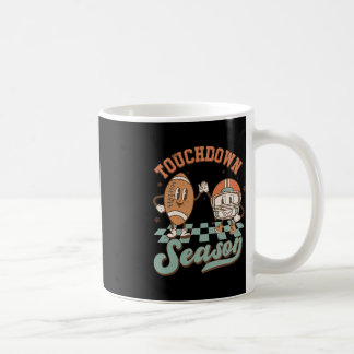Groovy Touchdown Season Fußball Blitz Ga Kaffeetasse