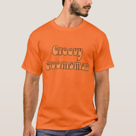 Groovy Trauzeuge Rainbow Spiral Gefärbte Krawatte T-Shirt