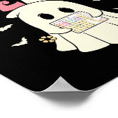 Groovy Trick oder Speech Slp AAC Ghost Halloween C Poster (Ecke)