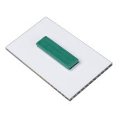 Groovy Trippy Abstrakt Graffiti Agender Pride Flag Namenschild (Rückseite)