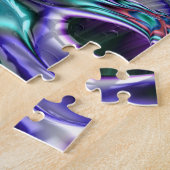 Groovy Trippy Funky Psychedelic Fraktal Art Puzzle (Seite)