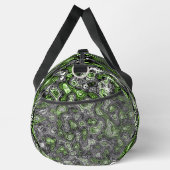 Groovy Trippy Grungy Funky Abstrakt Agender Pride Duffle Bag (Rechts)