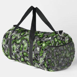 Groovy Trippy Grungy Funky Abstrakt Agender Stolz Duffle Bag