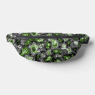 Groovy Trippy Grungy Funky Abstrakte Agender Pride Bauchtasche
