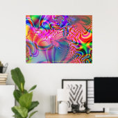 GROOVY TRIPPY PSYCHEDELIC POSTERS - BEST ART POSTER (Heimbüro)