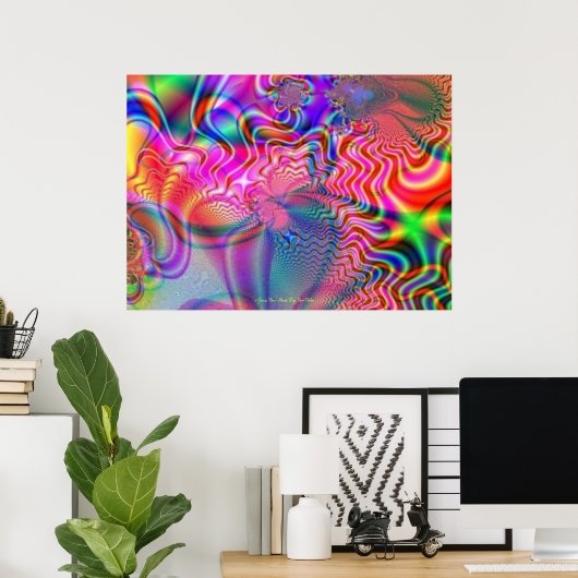 GROOVY TRIPPY PSYCHEDELIC POSTERS - BEST ART POSTER (Heimbüro)