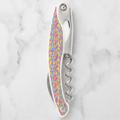 Groovy Trippy-Quirky-Pansexual-Prix Kellnermesser (Rückseite)