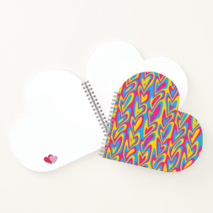 Groovy Trippy-Quirky-Pansexual-Prix Notizblock