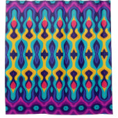 Groovy Tropic Echo Duschvorhang (Vorderseite)