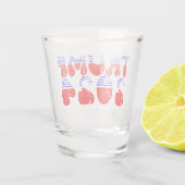 Groovy Trump 2024 Patriotic Schnapsglas (Rückseite)