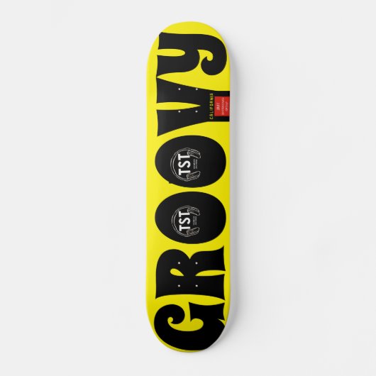GROOVY/TST-Skateboard Skateboard (Vorderseite)