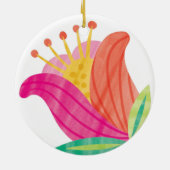 GROOVY TULIP KERAMIK ORNAMENT (Hinten)