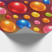 groovy Tupfen  Geschenkpapier (Ecke)