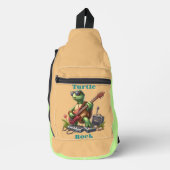 Groovy Turtles Electric Riff Crossbody Bag (Vorderseite)