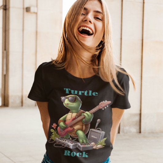 Groovy Turtles Electric Riff T-Shirt