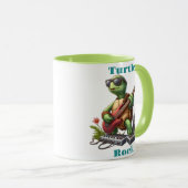 Groovy Turtles Electric Riff Tasse (VorderseiteRechts)