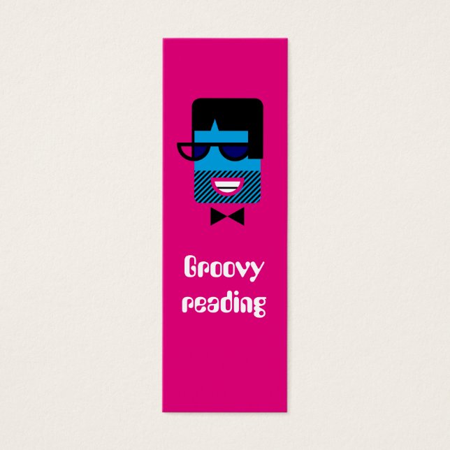 Groovy Typ Lesezeichen (Vorderseite)