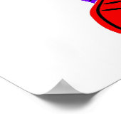 Groovy Typ Poster (Ecke)