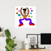 Groovy Typ Poster (Heimbüro)