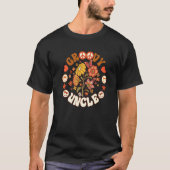 Groovy Uncle Groovy Birthday Matching Birthday Par T-Shirt (Vorderseite)