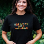Groovy und Retro Warum bist du kein Vegetarier? T-Shirt