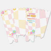 Groovy und stickig gestaltete Junggeselinnen-Absch Geschenkschachtel (Ungeklappt)